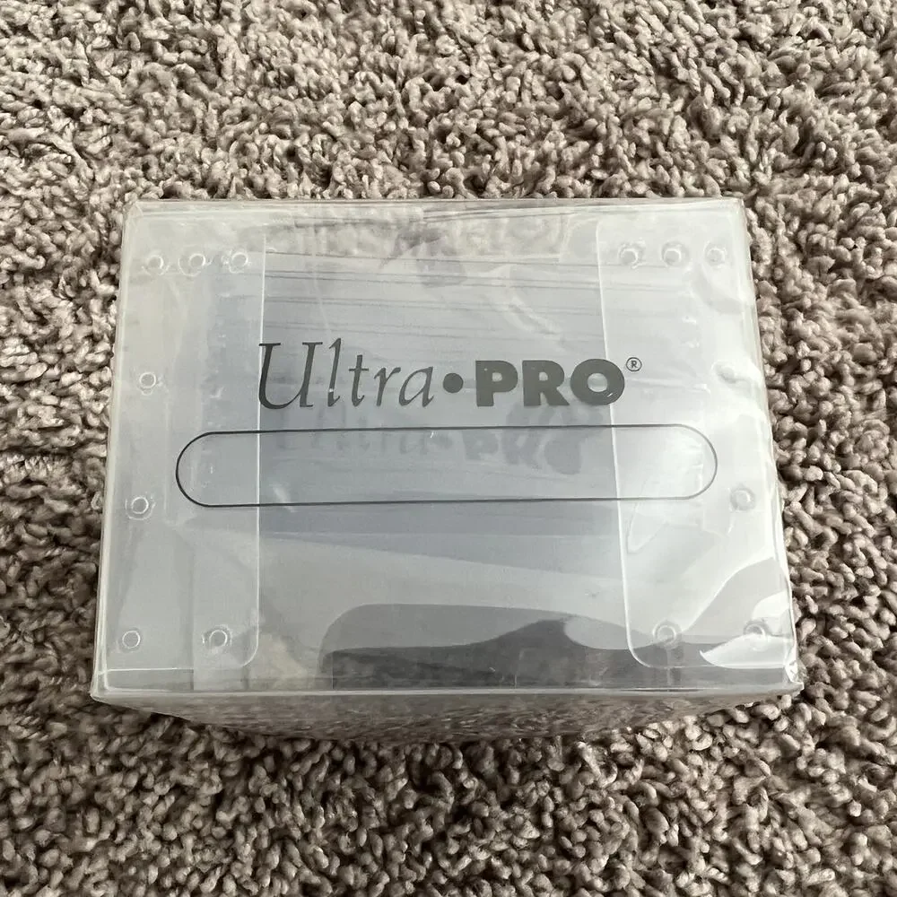 Ultra PRO Toploader Combo w/Clear Box, 10 130pt Toploaders 10 Sleeves LOT OF 2
